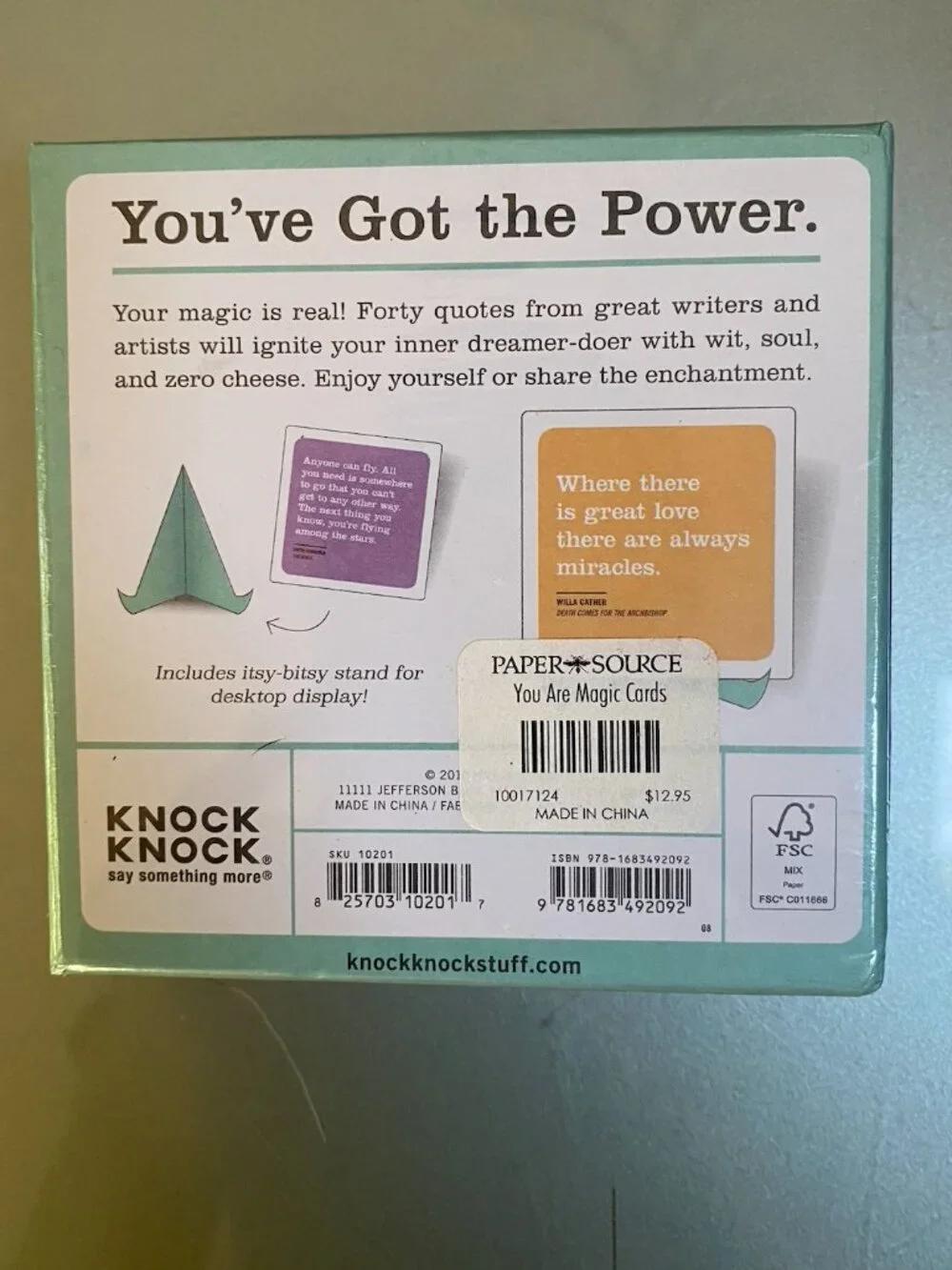 You Are Magic Quote Cards from Paper Source